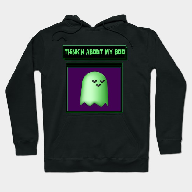 Thinking about my boo Hoodie by h-designz